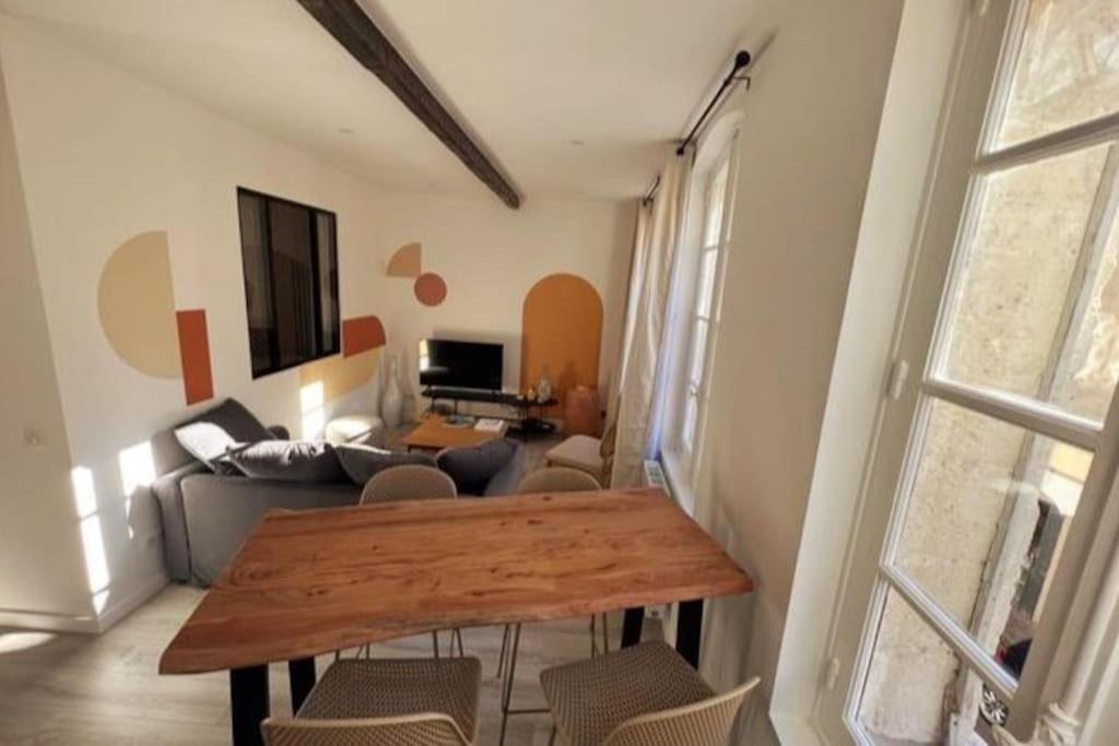 Ferienwohnung Les Arches - Belle Decoration - Wifi - Ac Clim Villeneuve-lès-Avignon Exterior foto