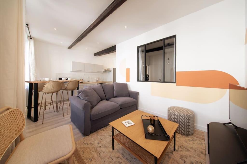 Ferienwohnung Les Arches - Belle Decoration - Wifi - Ac Clim Villeneuve-lès-Avignon Exterior foto